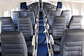 Turboprop passenger aircraft cabin