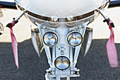 Nose wheel undercarriage lights