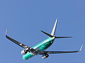 Boeing 737-800 taking off