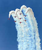 Red arrows aerobatic team