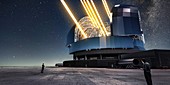 ESO's Extremely Large Telescope, illustration