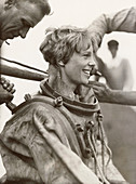 Amelia Earhart, US aviation pioneer