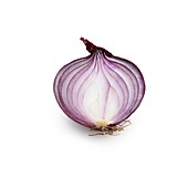 Half a red onion