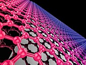 Graphene sheet, illustration