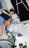 Space Shuttle Discovery medical experiment, STS-31