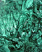 Malachite mosaic