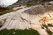Sculptures in Philippi, Greece