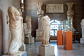 Statues from Ancient Corinth, Greece