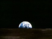 Earthrise over the Moon, Apollo 10