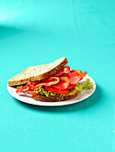 Bacon Lettuce and Tomato Sandwich