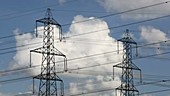 Electricity pylons