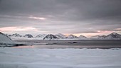 Arctic dusk, timelapse