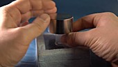 Superconductor magnet demonstration