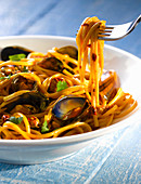 Linguine With Mussels