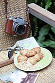 Oat biscuits as travel snacks
