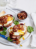 Sausage Sandwiches with Bacon Chutney