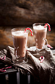 Peppermint hot chocolate