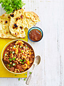 Lamb, pumpkin and chickpea curry (One pan wonder)