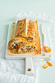 Artischocken-Mozzarella-Strudel