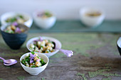Chickpea salad with couscous