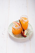A Revitalizer with carrots, apple and ginger (alcohol-free)