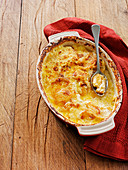 Kartoffelkloß-Gratin