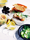 Potted salmon