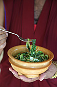 Padsel doma (vegetable dish from Tibet)