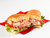 Lobster salad sandwiches
