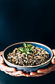Wild Rice in a bowl