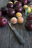 Plums and mirabelles