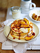 Caramelised Apple Pancakes