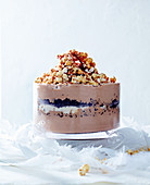 Gaytime trifle with popcorn