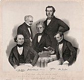 Celebrated English chemists, 1850