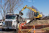 Lead contamination removal, Detroit, USA