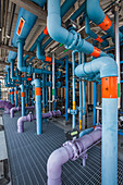 Microfiltration at water treatment facility, California, USA