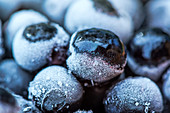Frozen aronia berries