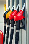 Petrol pump nozzles
