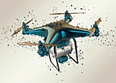 Unmanned aerial vehicle, illustration