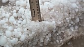 Hailstone measurement