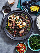 Feijoada (Black bean stew from Brasil)