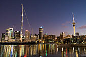 Auckland, New Zealand, at night