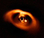 Newborn planet PDS 70b, SPHERE image