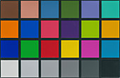 Colour calibration chart for photography