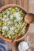 Orecchiette with broccoli and Parmesan