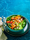 Tandoori chicken salad (Low carb)
