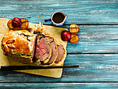 Lamb With Plums In Pastry