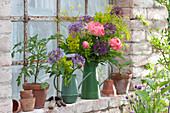 Early Summer Bouquet At The Stable Window