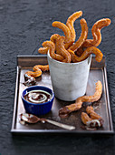 Churros with chocolate