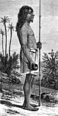 Payagua warrior, 19th century